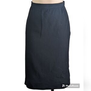 Chanel Boutique Black Skirt , Sz 44, EUC